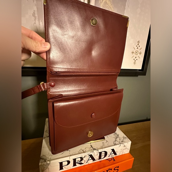 Cartier Embossed Leather Clutch - Picture 5 of 10